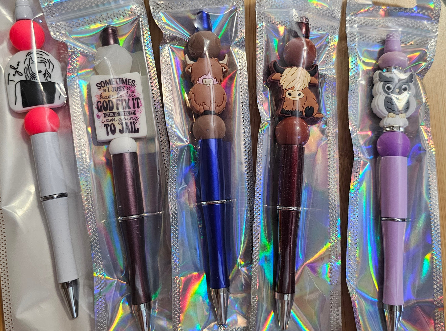 BEADED PENS