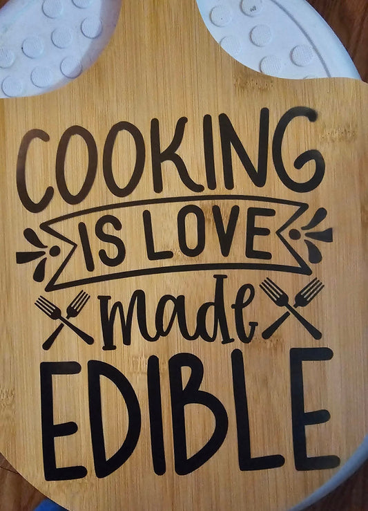 large bamboo cutting board