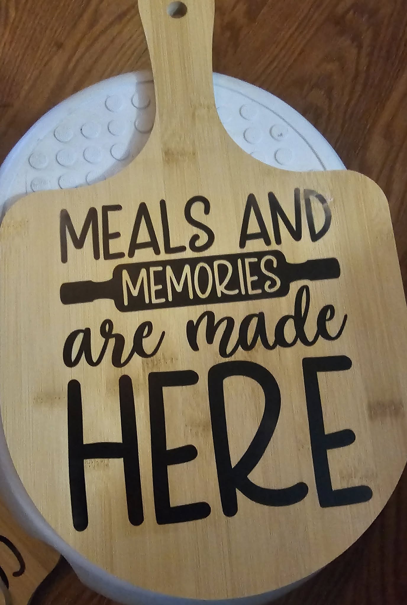 large bamboo cutting board