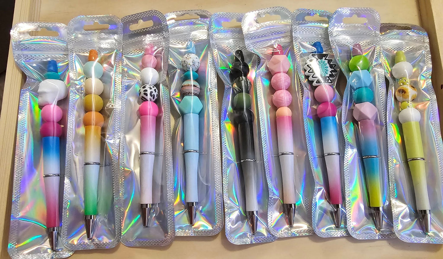 BEADED INK PENS (RANDOM SELECTION)