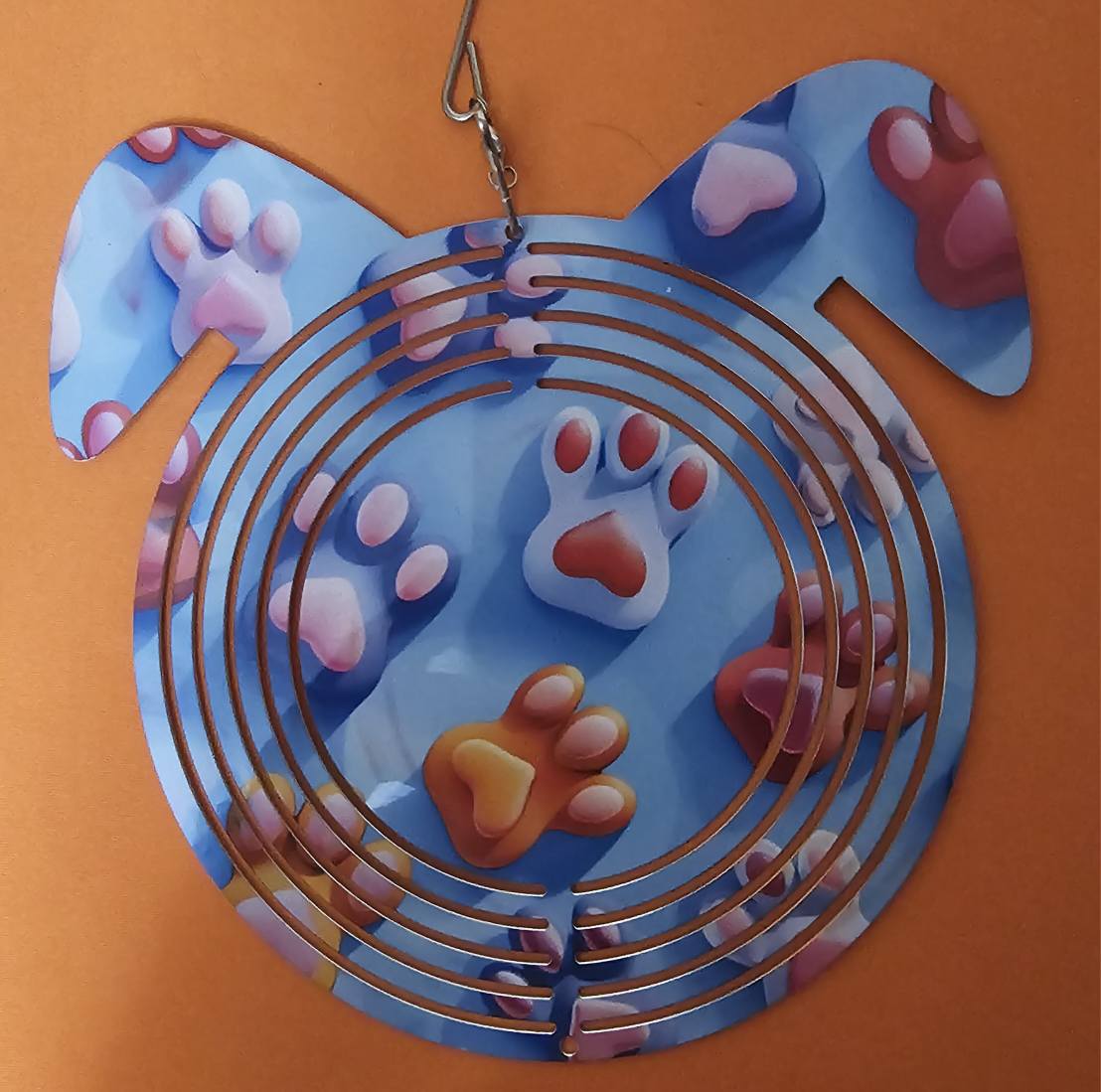 WIND SPINNER DOG SHAPE