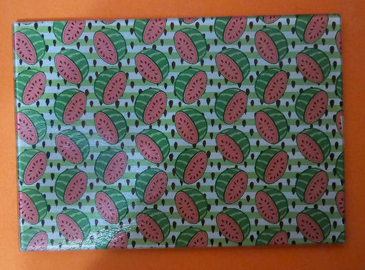GLASS WATERMELON CUTTING BOARD