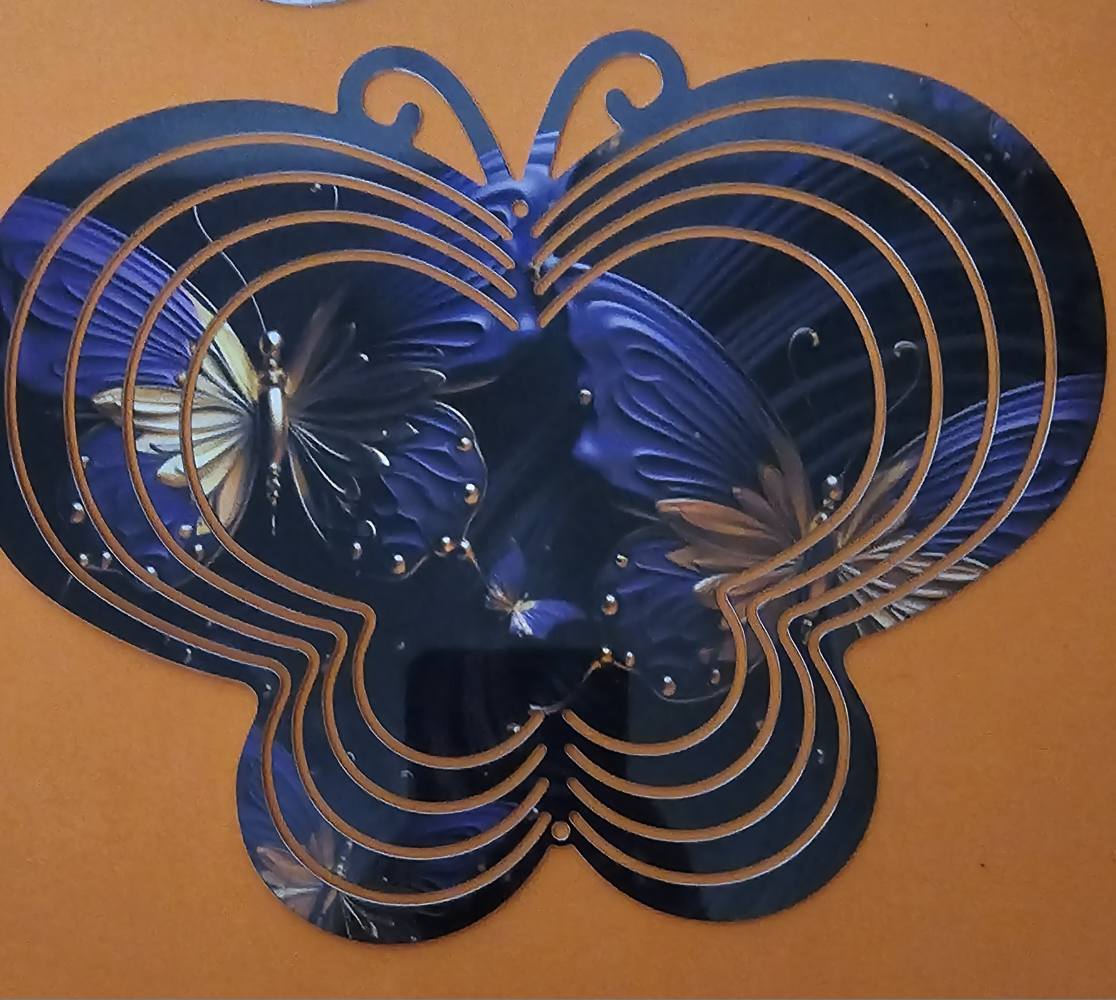 WIND SPINNER BUTTERFLY