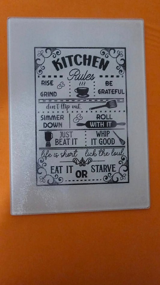 GLASS CUTTING BOARD