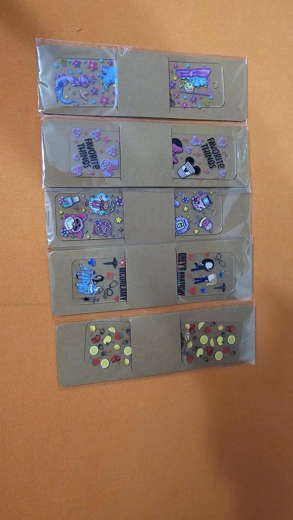 ACRYLIC BOOKMARKS