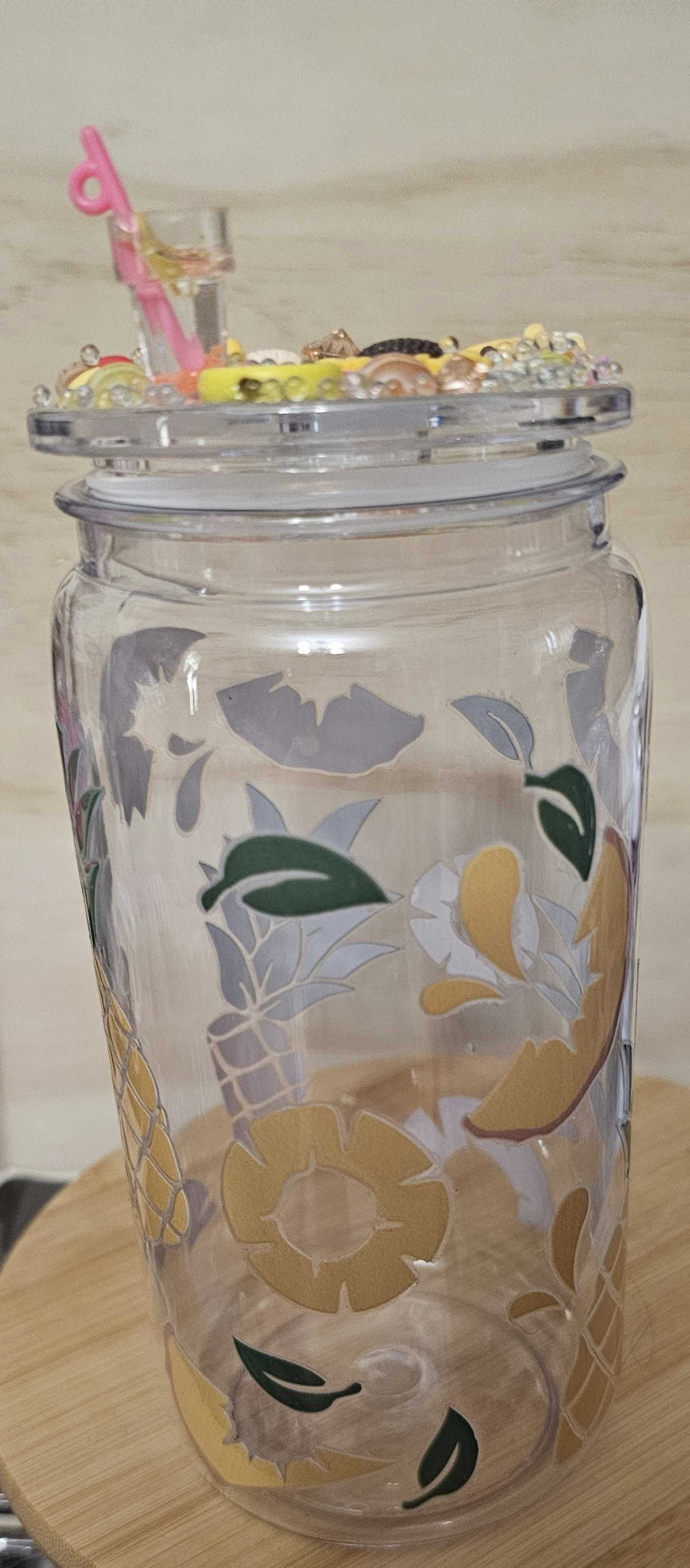 16 oz plastic tumbler