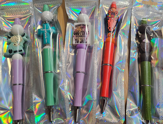 BEADED PENS