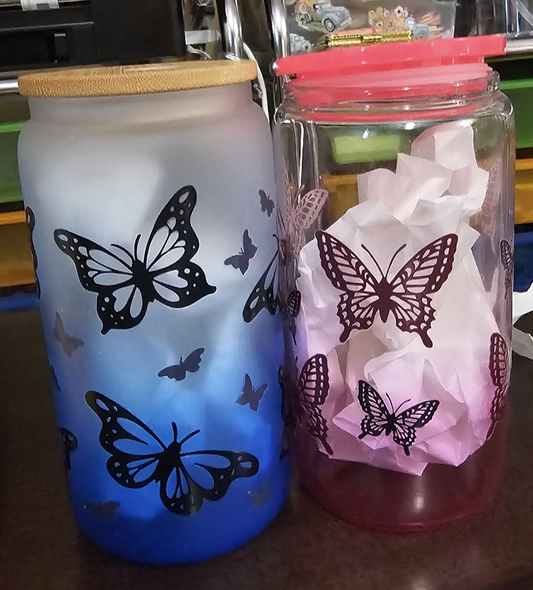 2 piece glass set 16oz