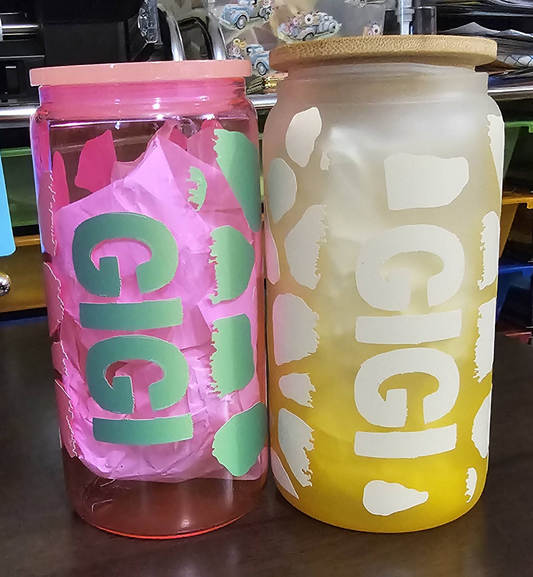 2 piece 16oz glass set