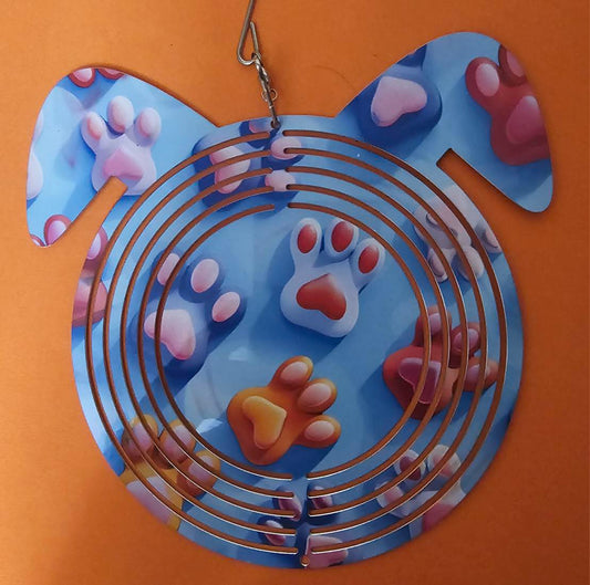 WIND SPINNER DOG SHAPE