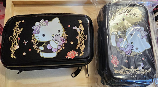 Black Kitty crossbody hardshell
