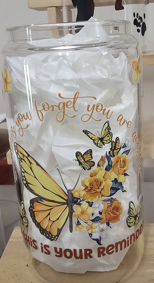 16oz glass tumbler