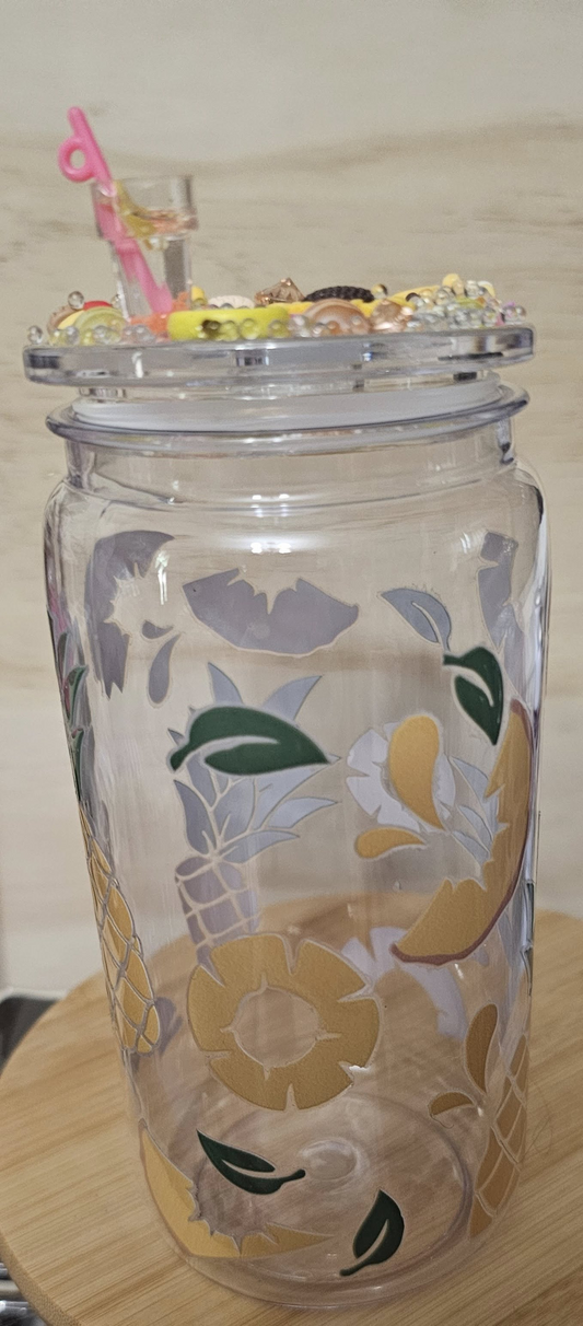 16 oz plastic tumbler